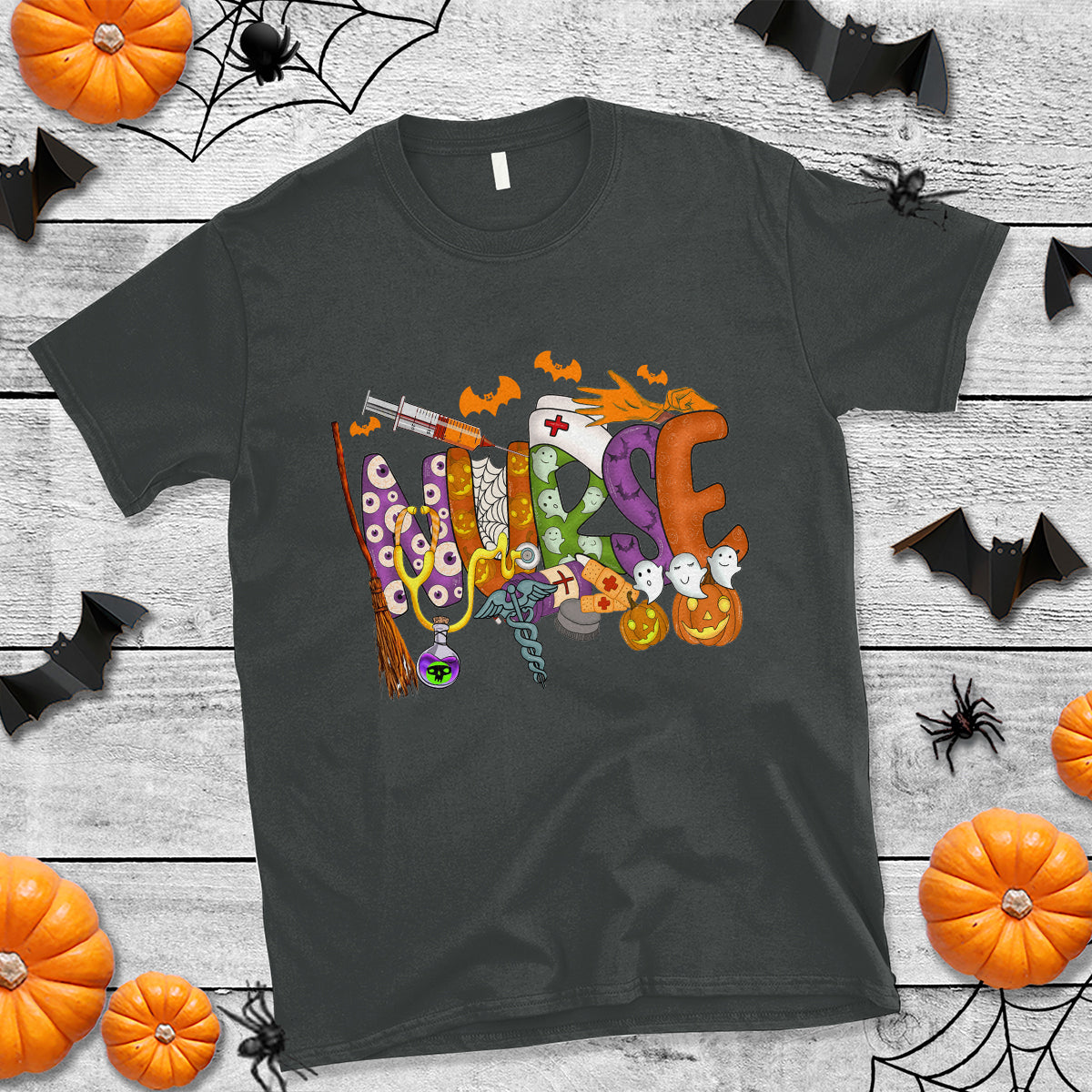 halloween-nurse-t-shirt-spooky-season-nurse-witch-ghost-halloween-costume