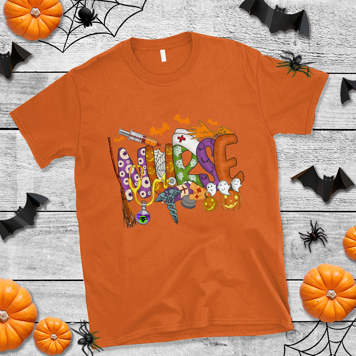 halloween-nurse-t-shirt-spooky-season-nurse-witch-ghost-halloween-costume