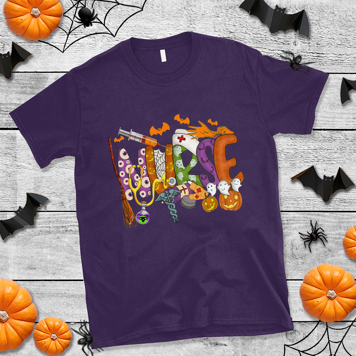 halloween-nurse-t-shirt-spooky-season-nurse-witch-ghost-halloween-costume