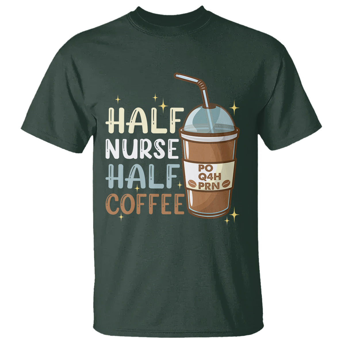 funny-nurse-t-shirt-half-coffee-half-nurse-rn-lpn-medical-staffs-funny-nurse