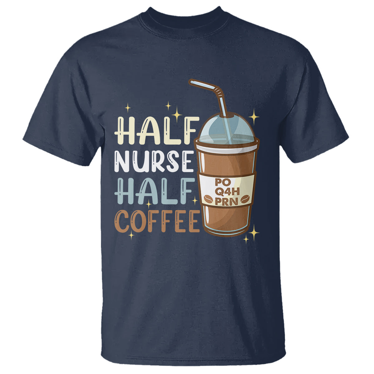 funny-nurse-t-shirt-half-coffee-half-nurse-rn-lpn-medical-staffs-funny-nurse