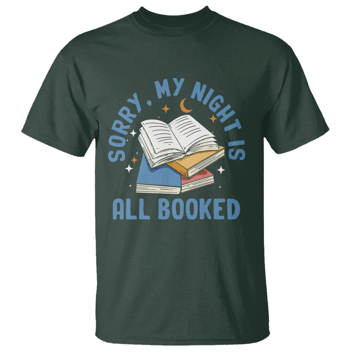 reading-t-shirt-sorry-my-night-is-all-booked-reader-book-lover