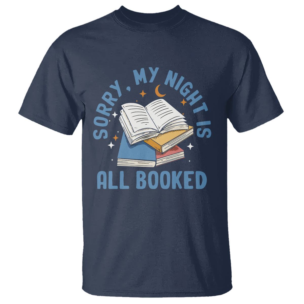 reading-t-shirt-sorry-my-night-is-all-booked-reader-book-lover