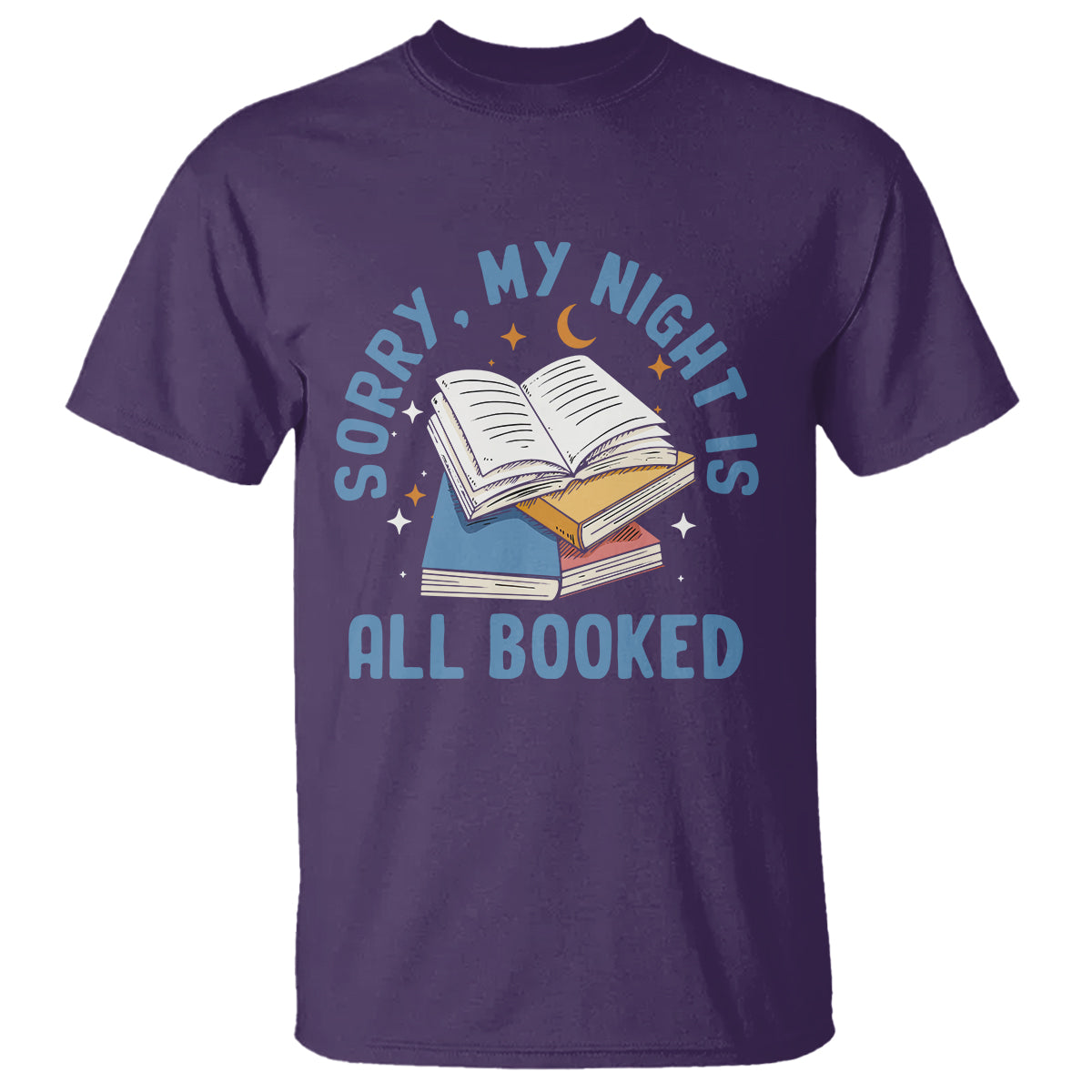 reading-t-shirt-sorry-my-night-is-all-booked-reader-book-lover