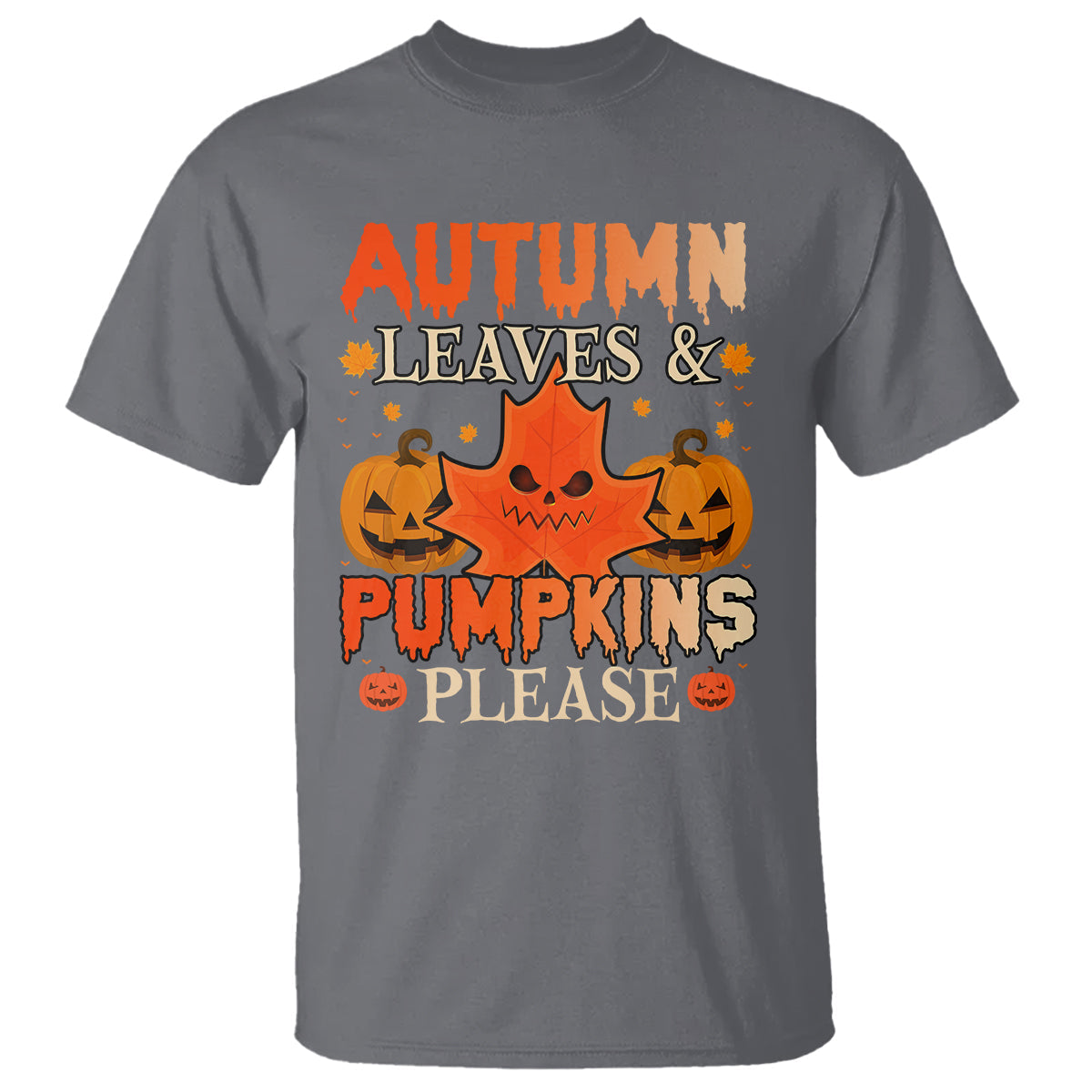 fall-vibes-t-shirt-autumn-leaves-and-pumpkin-please-scary-pumpkin-halloween