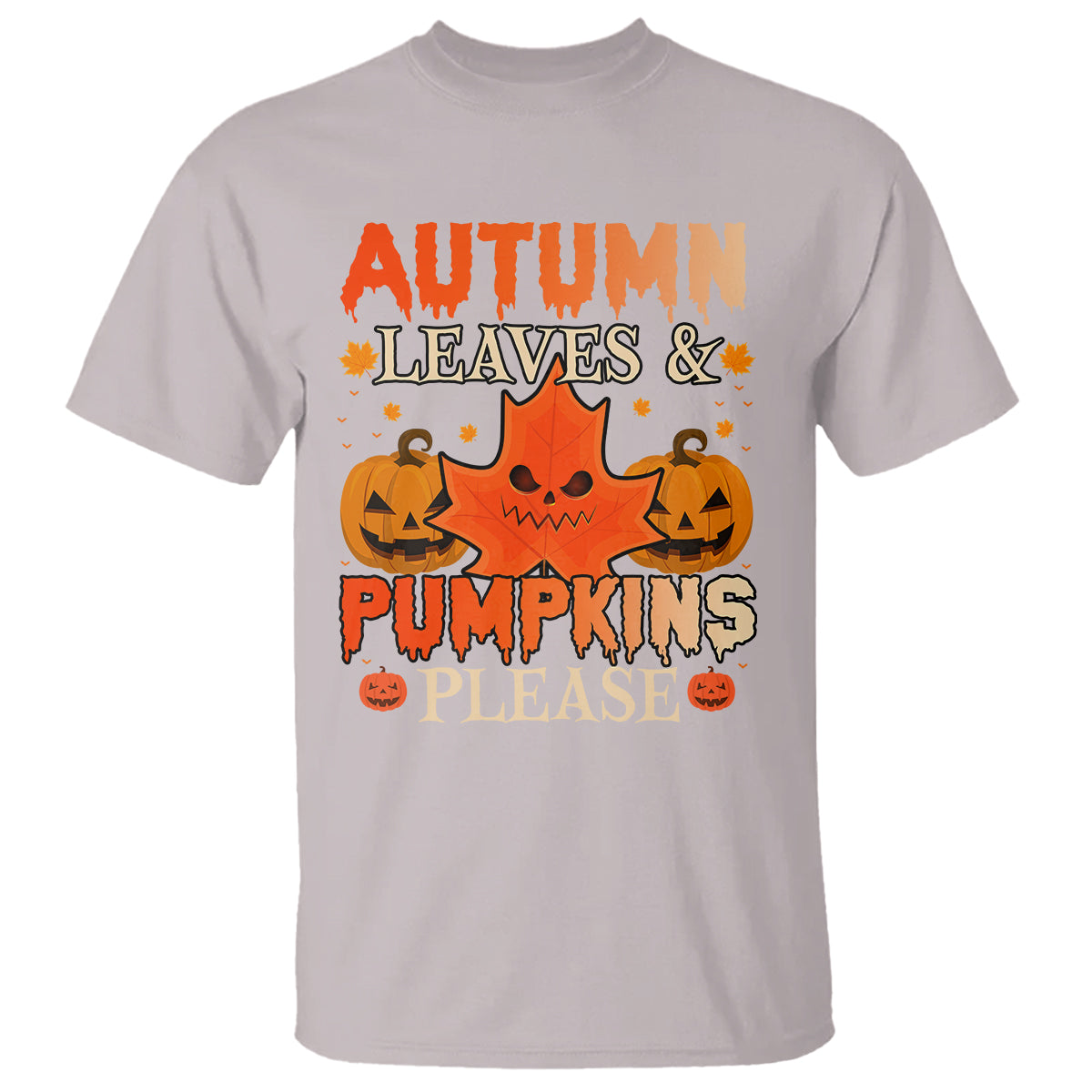fall-vibes-t-shirt-autumn-leaves-and-pumpkin-please-scary-pumpkin-halloween