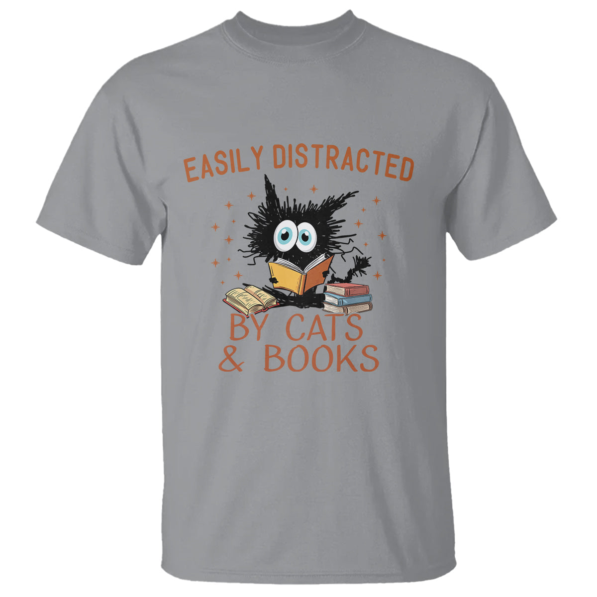 cat-book-lover-t-shirt-easily-distracted-by-cats-and-books-funny-black-cat-meme
