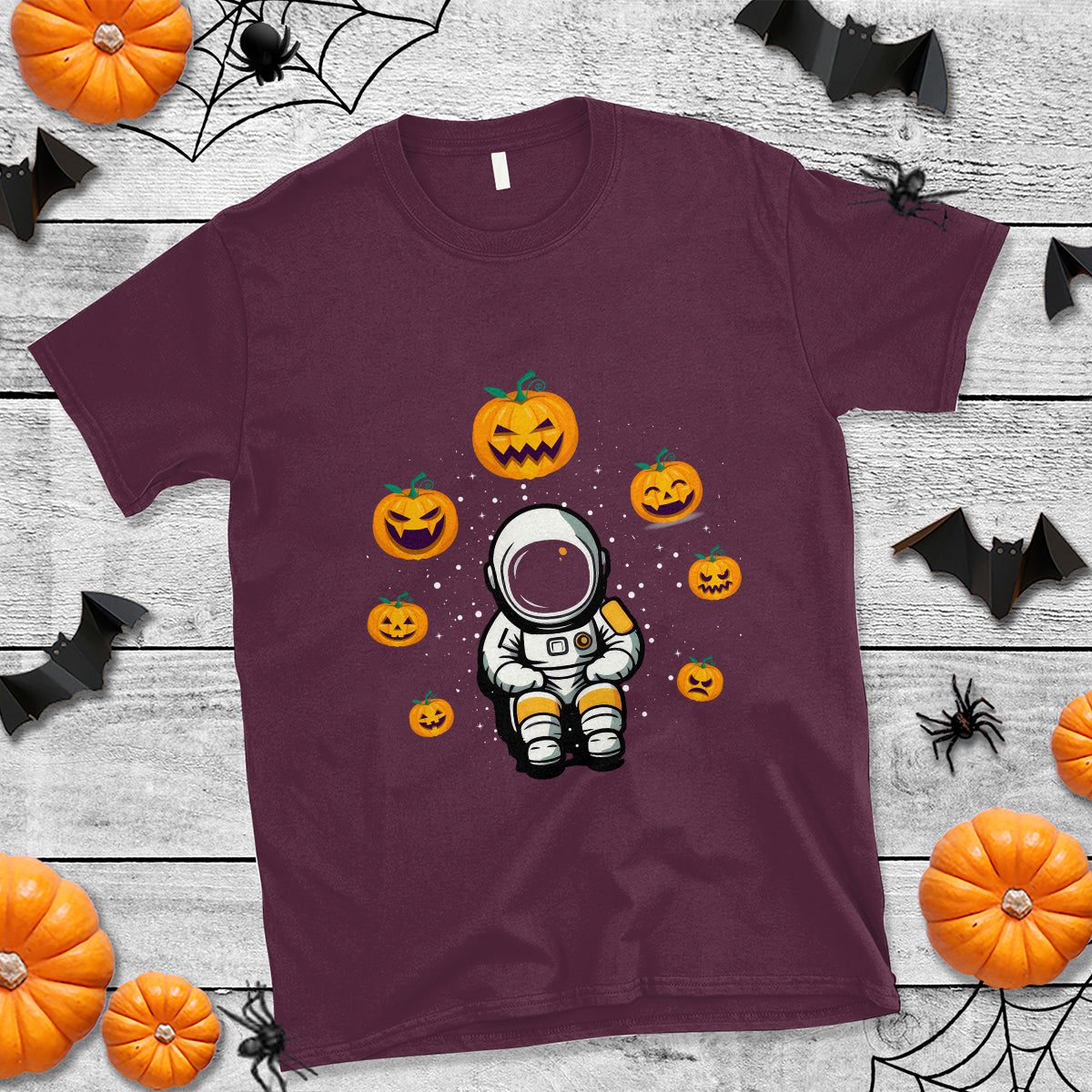halloween-astronaut-t-shirt-scary-pumpkin-universe-outer-space-halloween-costume