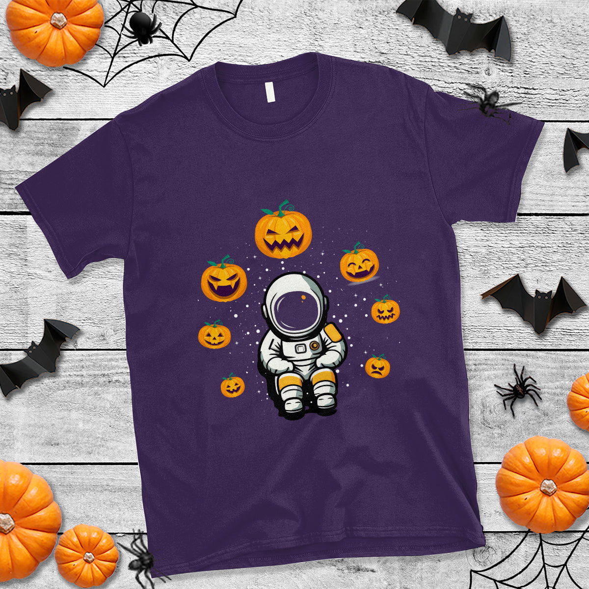 halloween-astronaut-t-shirt-scary-pumpkin-universe-outer-space-halloween-costume