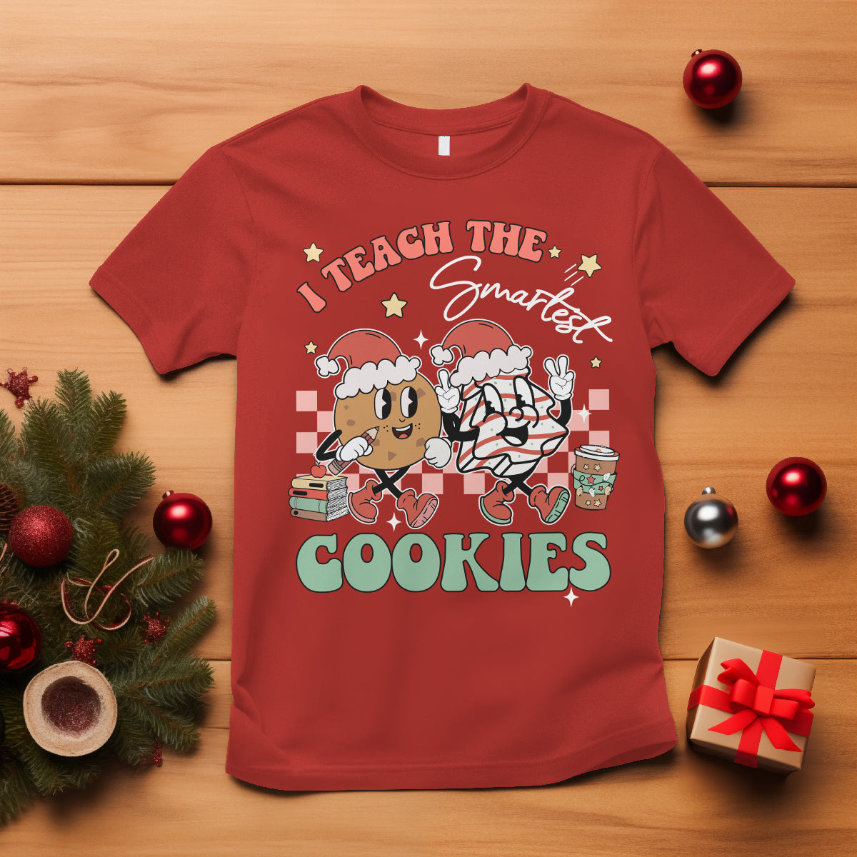 teacher-christmas-t-shirt-i-teach-the-smartest-cookies-retro-groovy-xmas-cookies