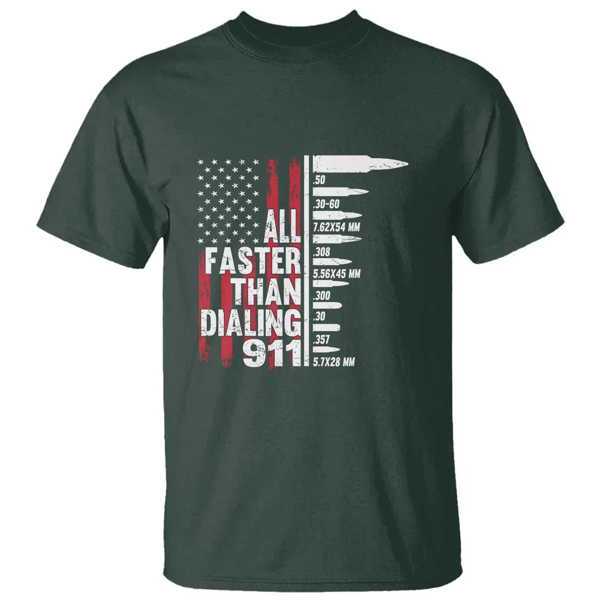 funny-gun-lover-t-shirt-all-faster-than-dialing-911-bullets-american-flag