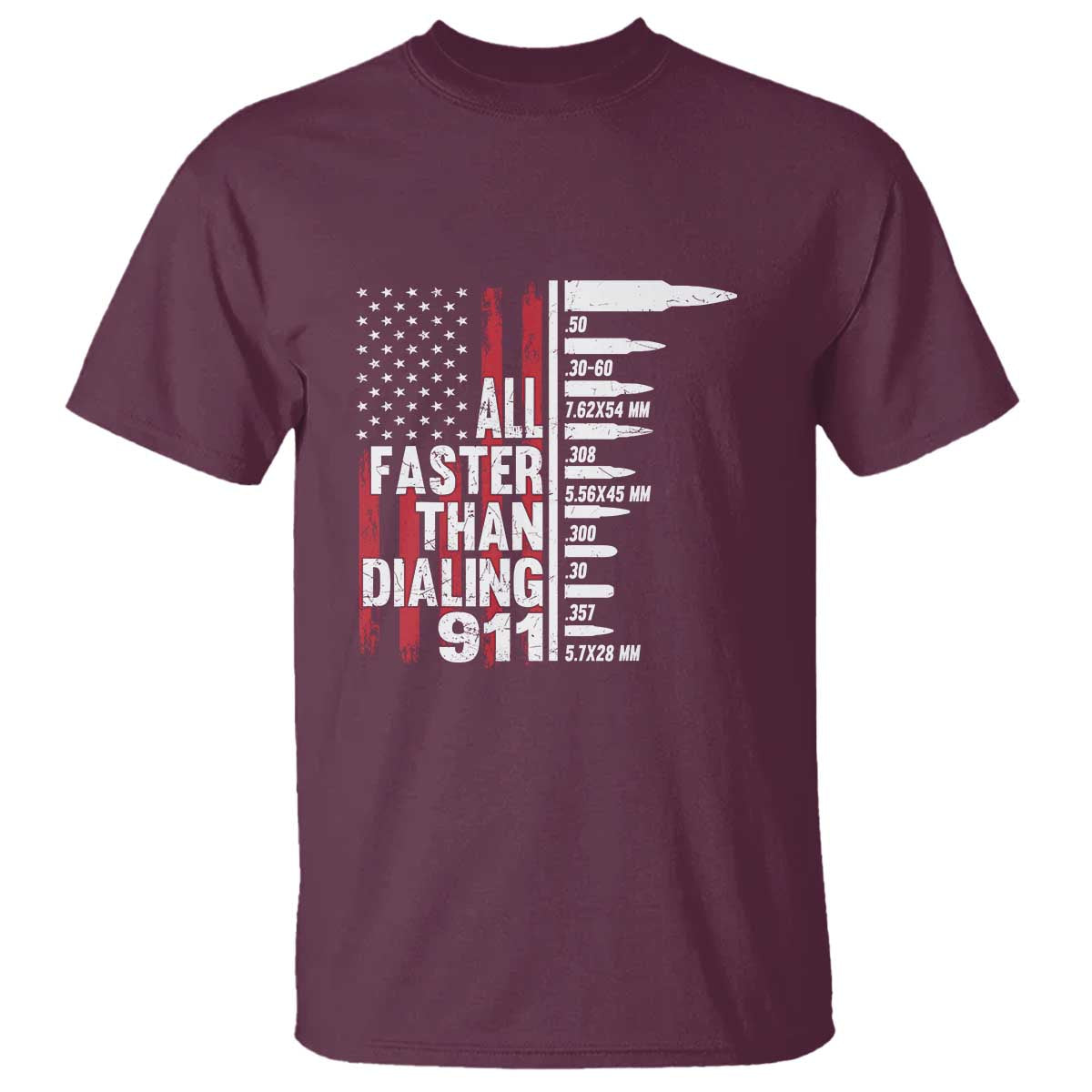 funny-gun-lover-t-shirt-all-faster-than-dialing-911-bullets-american-flag
