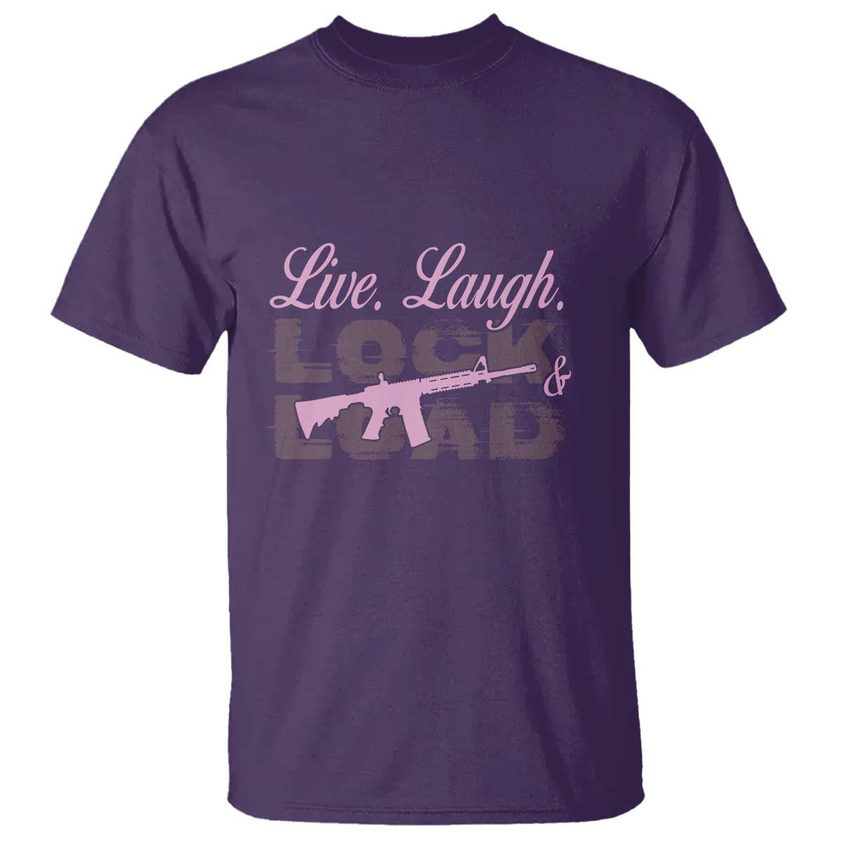 funny-gun-girls-t-shirt-live-laugh-lock-and-load-guns-lover-girl-owner-2a