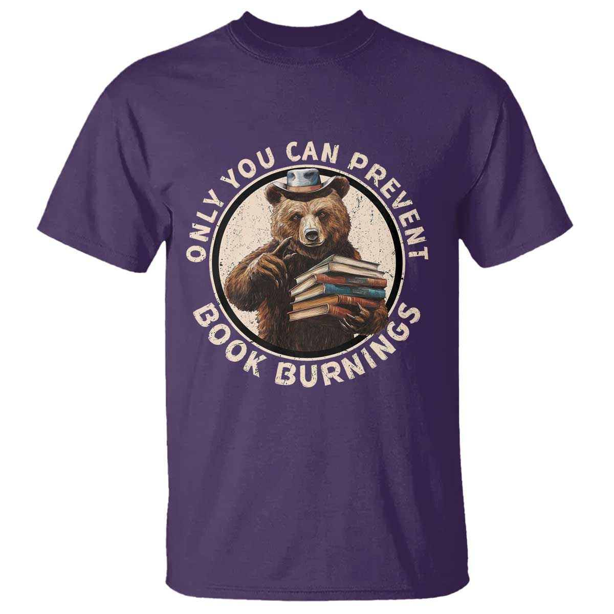funny-books-lover-bear-t-shirt-only-you-can-prevent-book-burnings