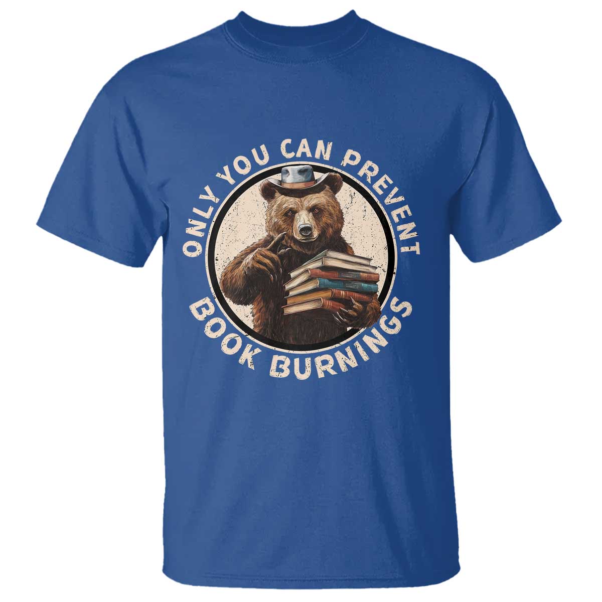 funny-books-lover-bear-t-shirt-only-you-can-prevent-book-burnings