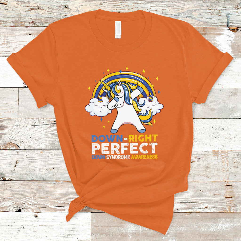 down-right-perfect-cute-unicorn-down-syndrome-awareness-inspirational-trisomy-21-extra-chromosome-down-syndrome-shirt-t-shirt-ts02