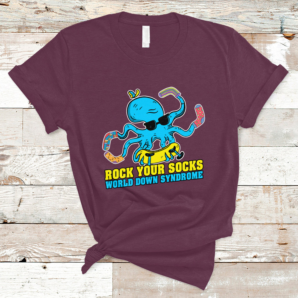 rock-your-socks-funny-octopus-world-down-syndrome-awareness-inspirational-trisomy-21-extra-chromosome-down-syndrome-shirt-t-shirt-ts02