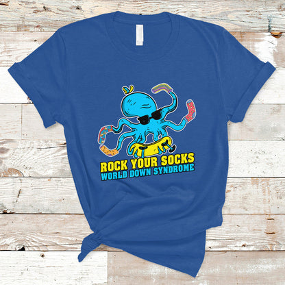 rock-your-socks-funny-octopus-world-down-syndrome-awareness-inspirational-trisomy-21-extra-chromosome-down-syndrome-shirt-t-shirt-ts02