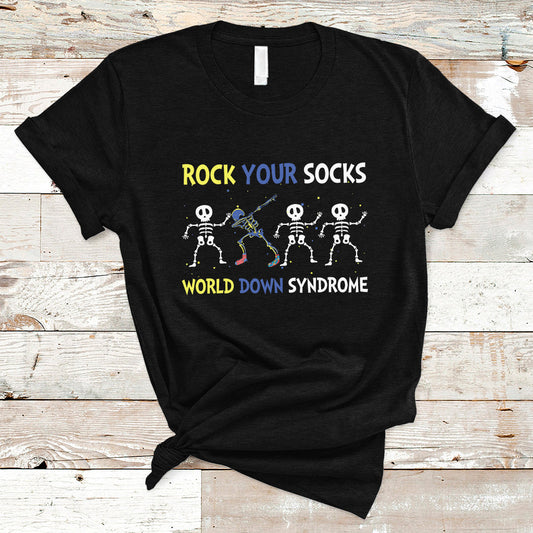 rock-your-socks-funny-skeleton-world-down-syndrome-awareness-inspirational-trisomy-21-extra-chromosome-down-syndrome-shirt-t-shirt-ts02