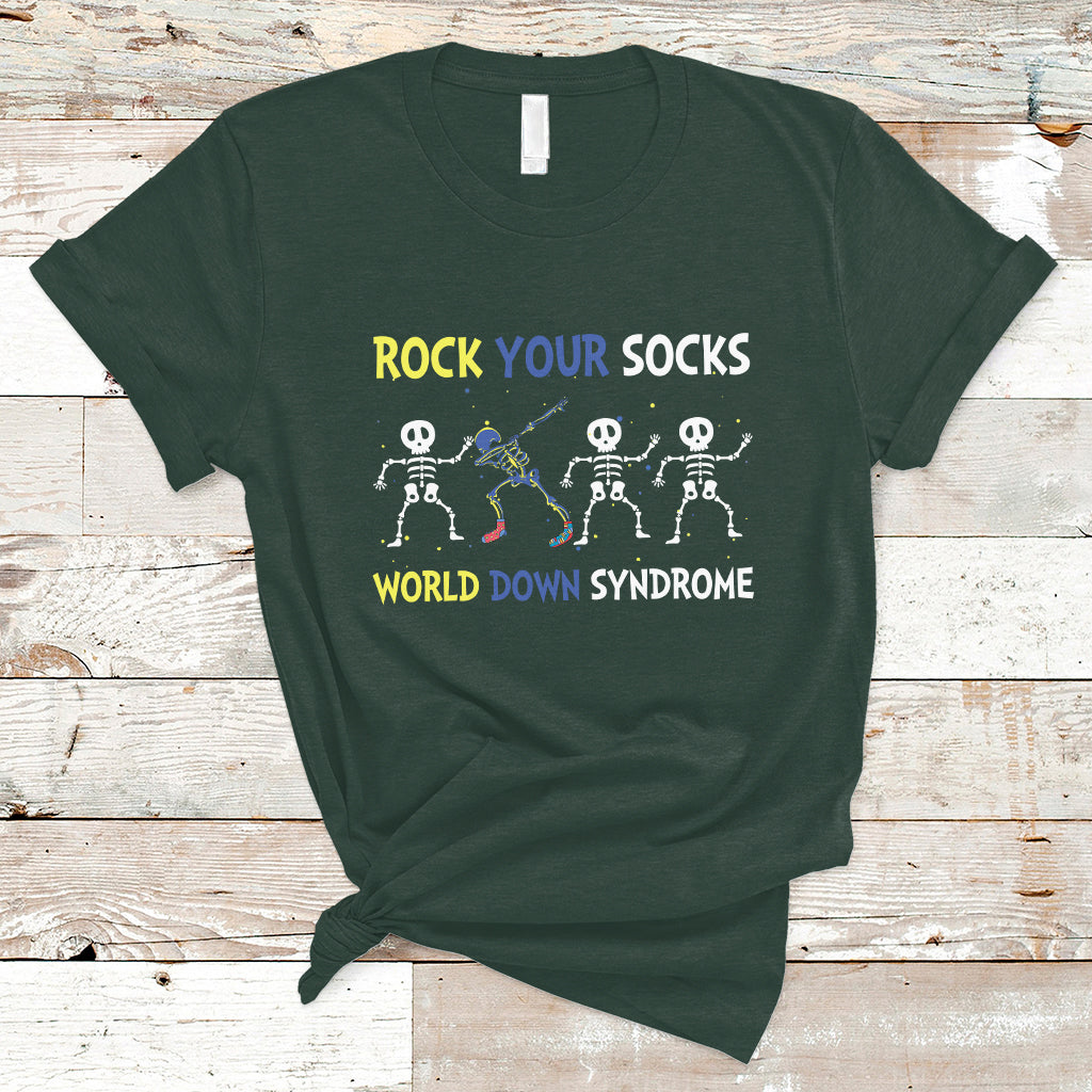 rock-your-socks-funny-skeleton-world-down-syndrome-awareness-inspirational-trisomy-21-extra-chromosome-down-syndrome-shirt-t-shirt-ts02