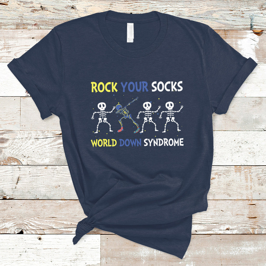rock-your-socks-funny-skeleton-world-down-syndrome-awareness-inspirational-trisomy-21-extra-chromosome-down-syndrome-shirt-t-shirt-ts02