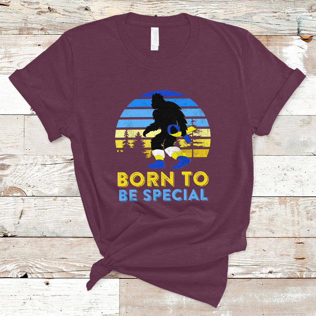 born-to-be-special-vintage-bigfoot-down-syndrome-awareness-inspirational-trisomy-21-extra-chromosome-down-syndrome-shirt-bigfoot-shirt-t-shirt-ts02