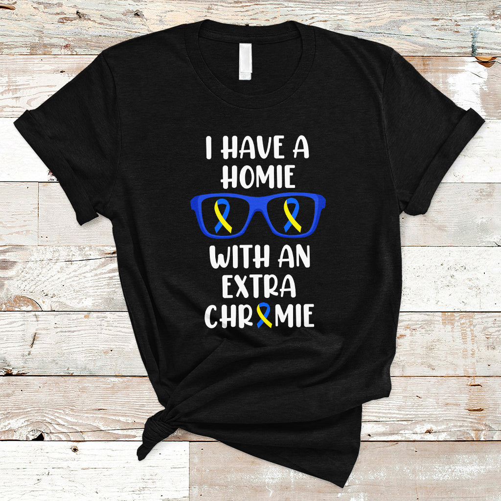 down-syndrome-i-have-a-homie-with-an-extra-chromie-blue-and-yellow-ribbon-extra-trisomy-21-raise-awareness-inspirational-matching-t-shirt-ts02