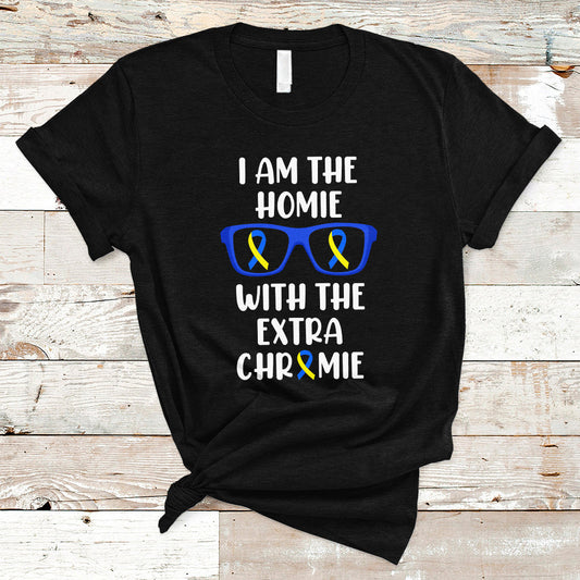 down-syndrome-i-am-the-homie-with-an-extra-chromie-blue-and-yellow-ribbon-extra-trisomy-21-raise-awareness-inspirational-matching-t-shirt-ts02