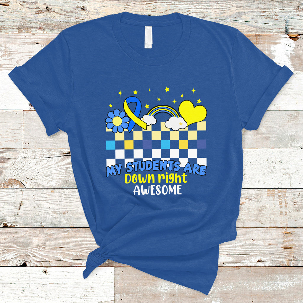 down-syndrome-retro-groovy-my-students-are-down-right-awesome-support-raise-awareness-teacher-t-shirt-ts02