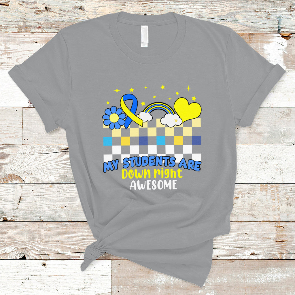 down-syndrome-retro-groovy-my-students-are-down-right-awesome-support-raise-awareness-teacher-t-shirt-ts02