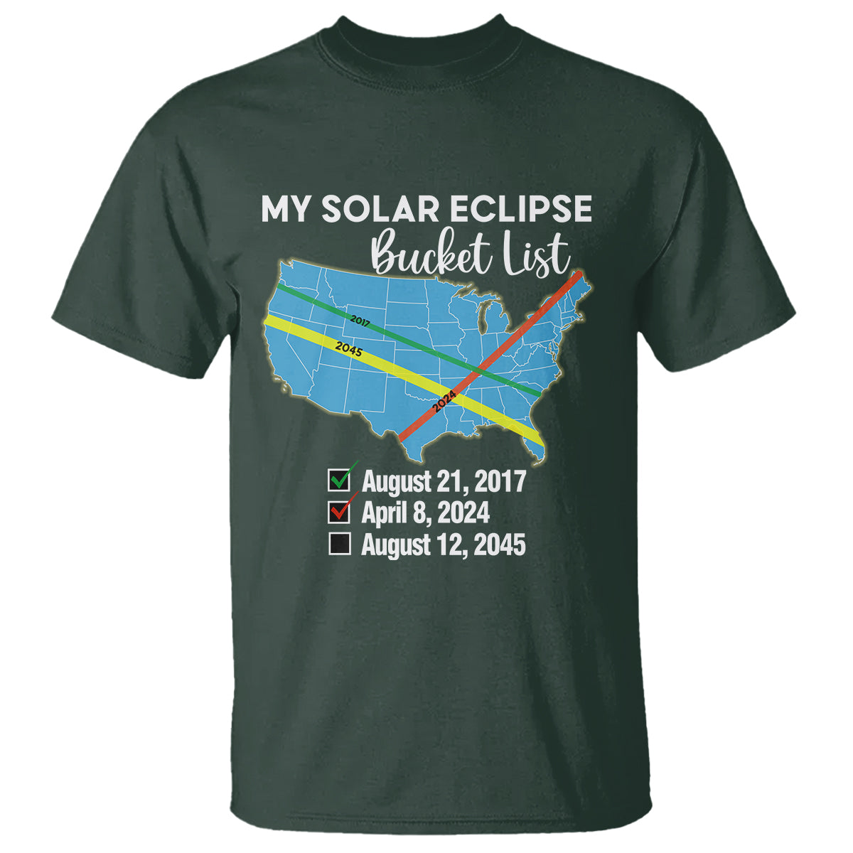 total-solar-eclipse-2045-t-shirt-my-totality-bucket-list-2017-2024-2045-tour-map