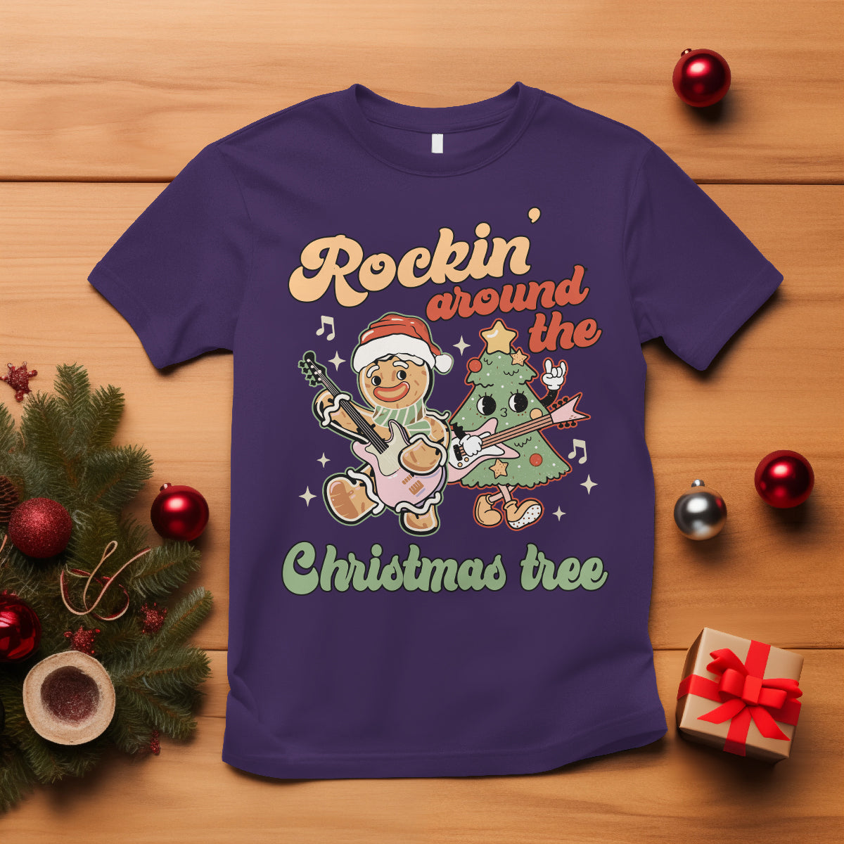 groovy-christmas-t-shirt-rockin-around-the-xmas-tree-groovy-gingerbread-man