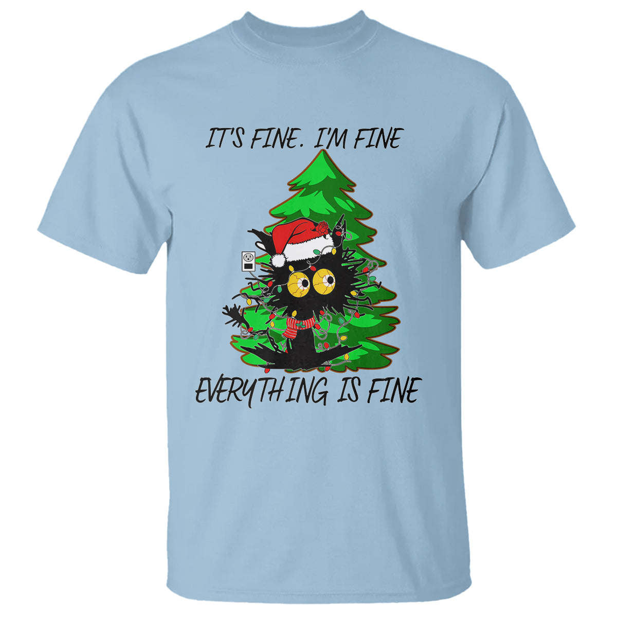 black-cat-christmas-t-shirt-its-fine-im-fine-everthing-is-fine-funny-xmas