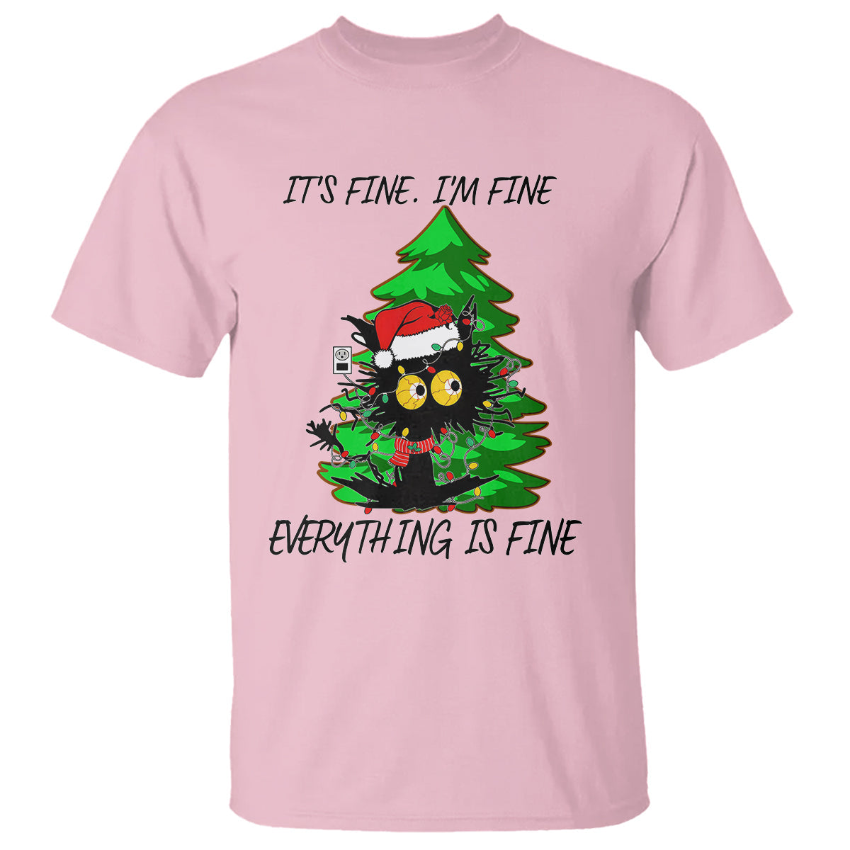 black-cat-christmas-t-shirt-its-fine-im-fine-everthing-is-fine-funny-xmas