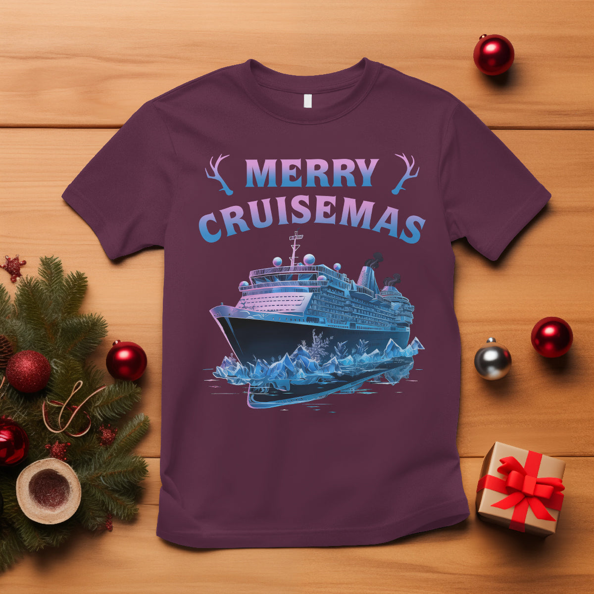 christmas-cruise-t-shirt-merry-cruisemas-xmas-family-trip-reunion