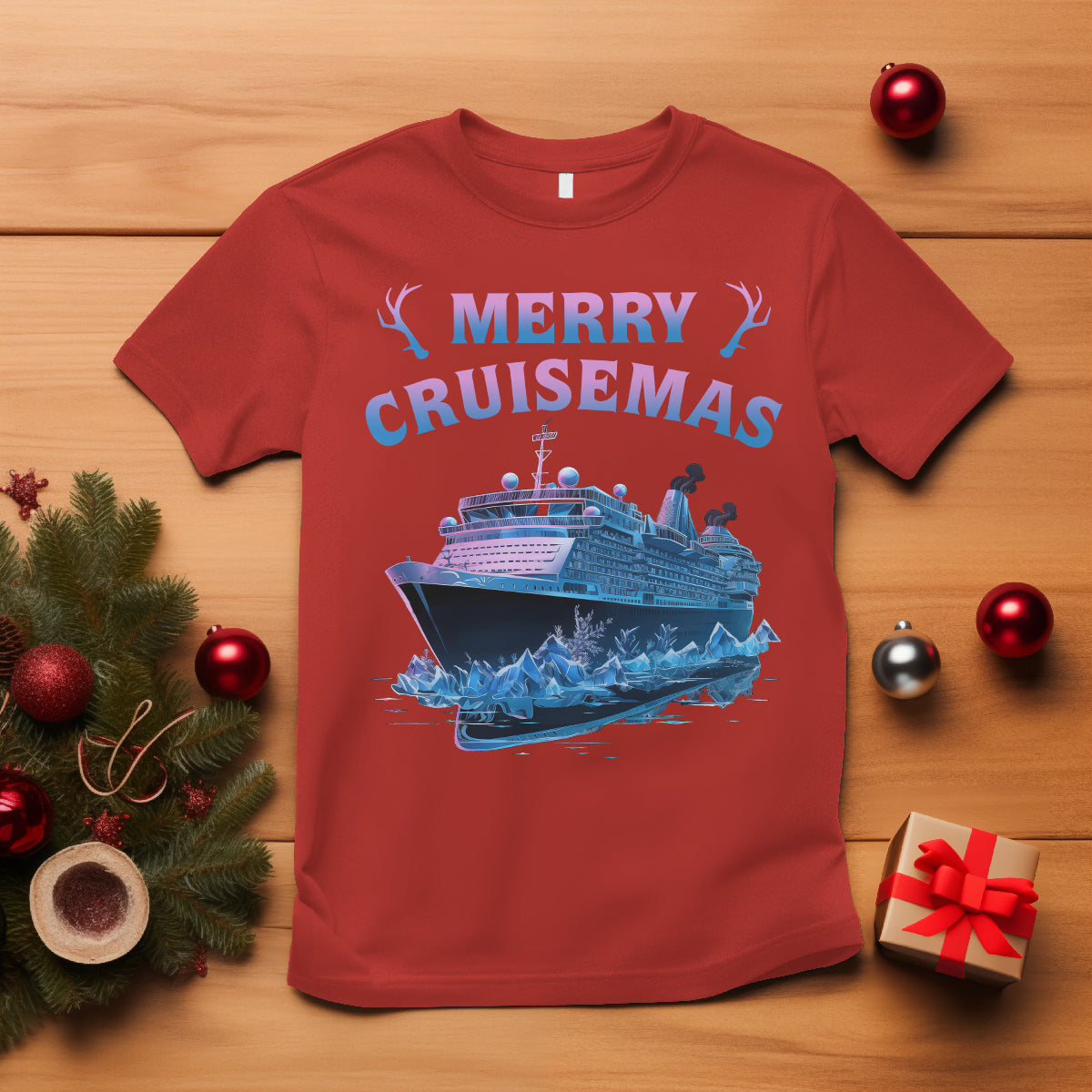 christmas-cruise-t-shirt-merry-cruisemas-xmas-family-trip-reunion