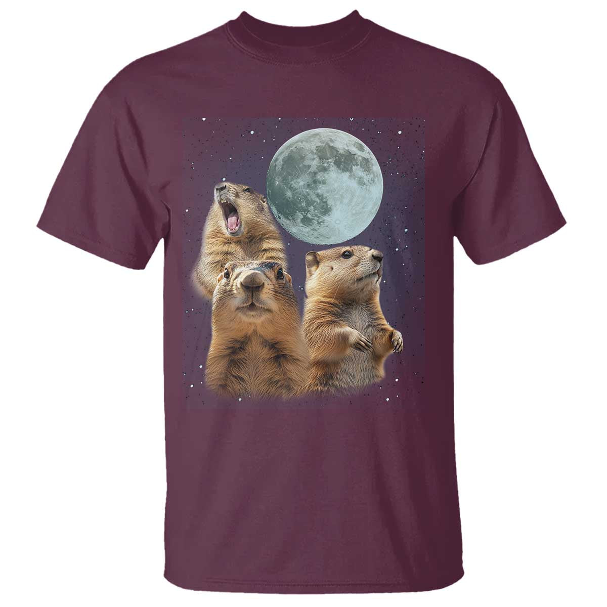 funny-three-groundhog-meme-t-shirt-woodchucks-under-the-moon