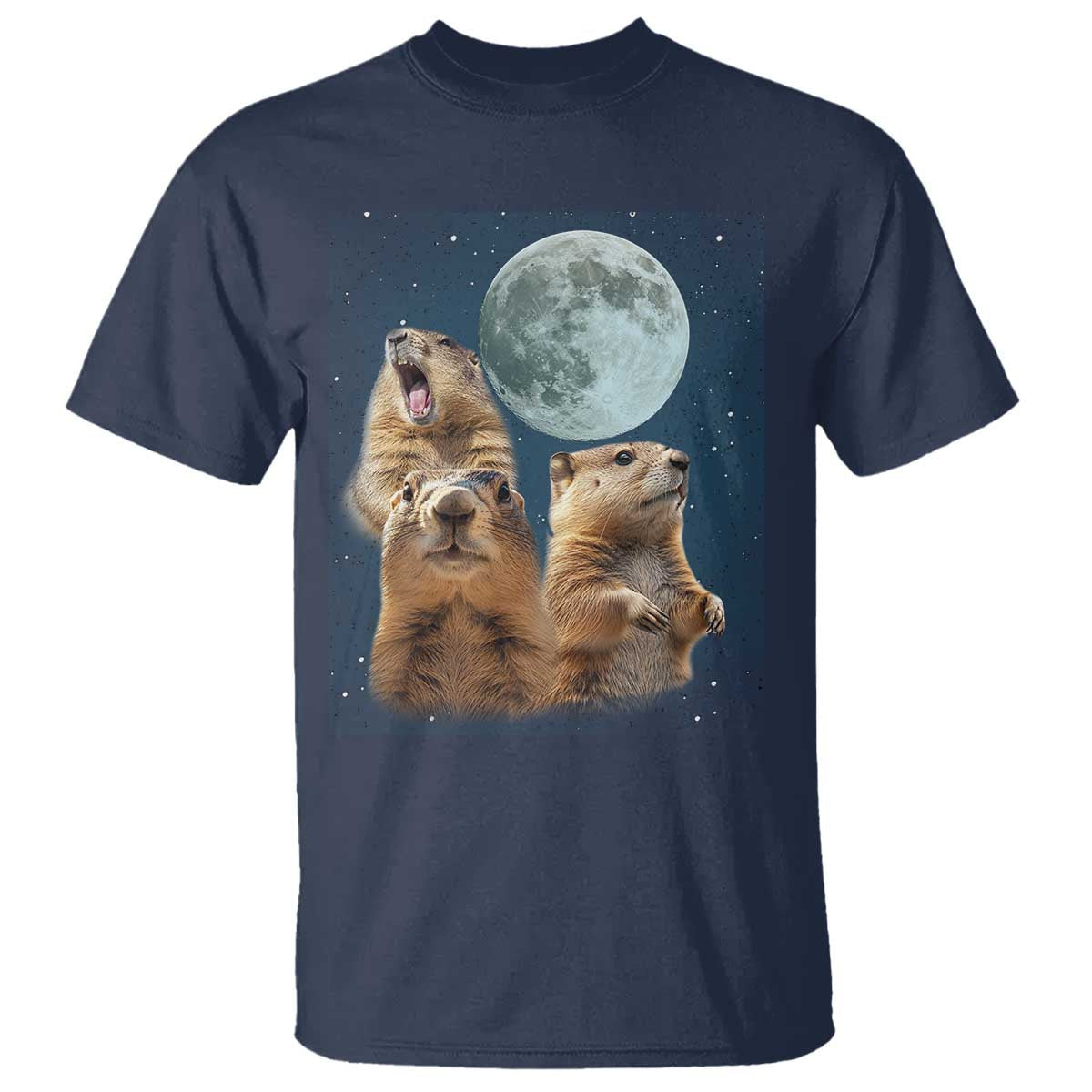 funny-three-groundhog-meme-t-shirt-woodchucks-under-the-moon