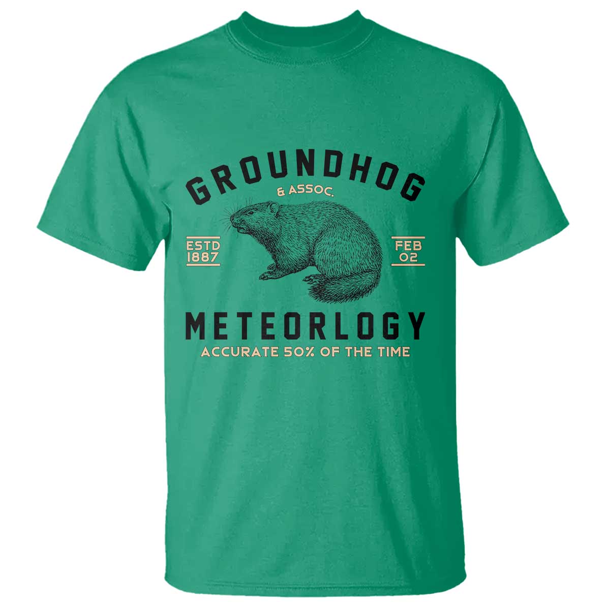 groundhog-meteorology-t-shirt-estd-1887-accurate-50-percent-of-the-time-woodchuck