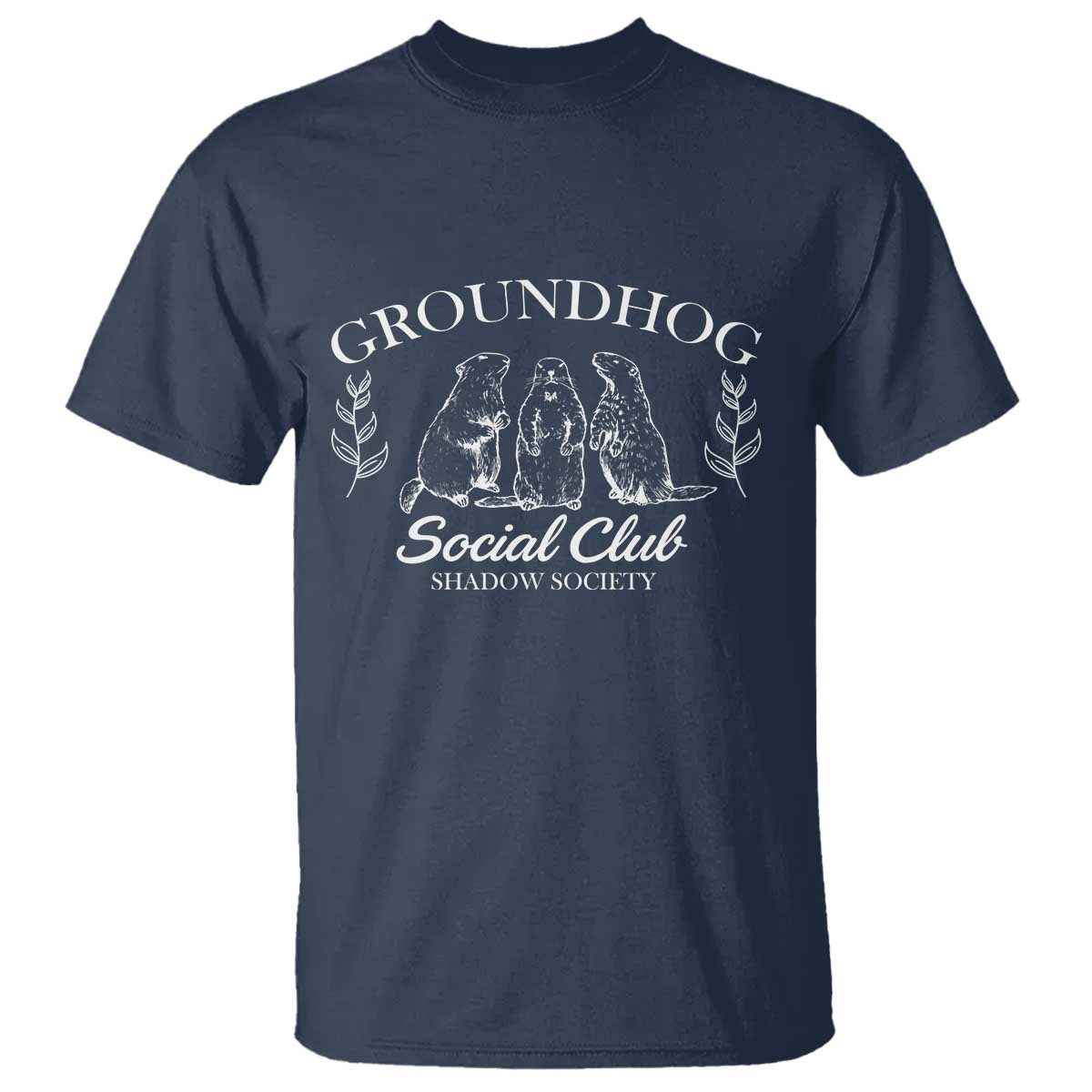 groundhog-social-club-t-shirt-shadow-society-funny-woodchuck