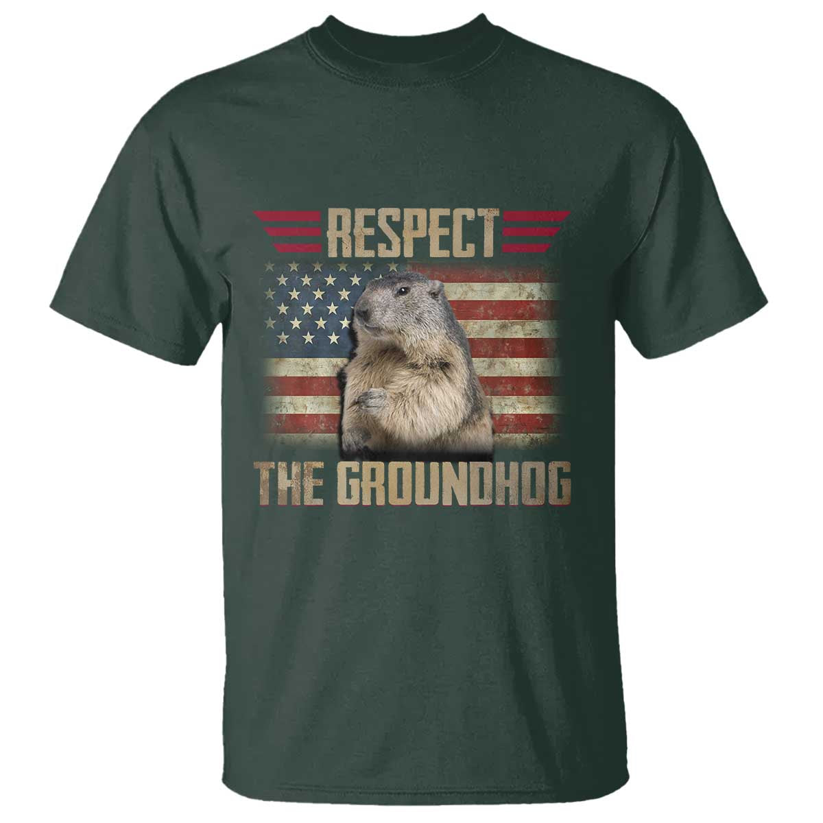 groundhog-meteorology-t-shirt-respect-the-groundhog-woodchuck-photo-groundhog-day