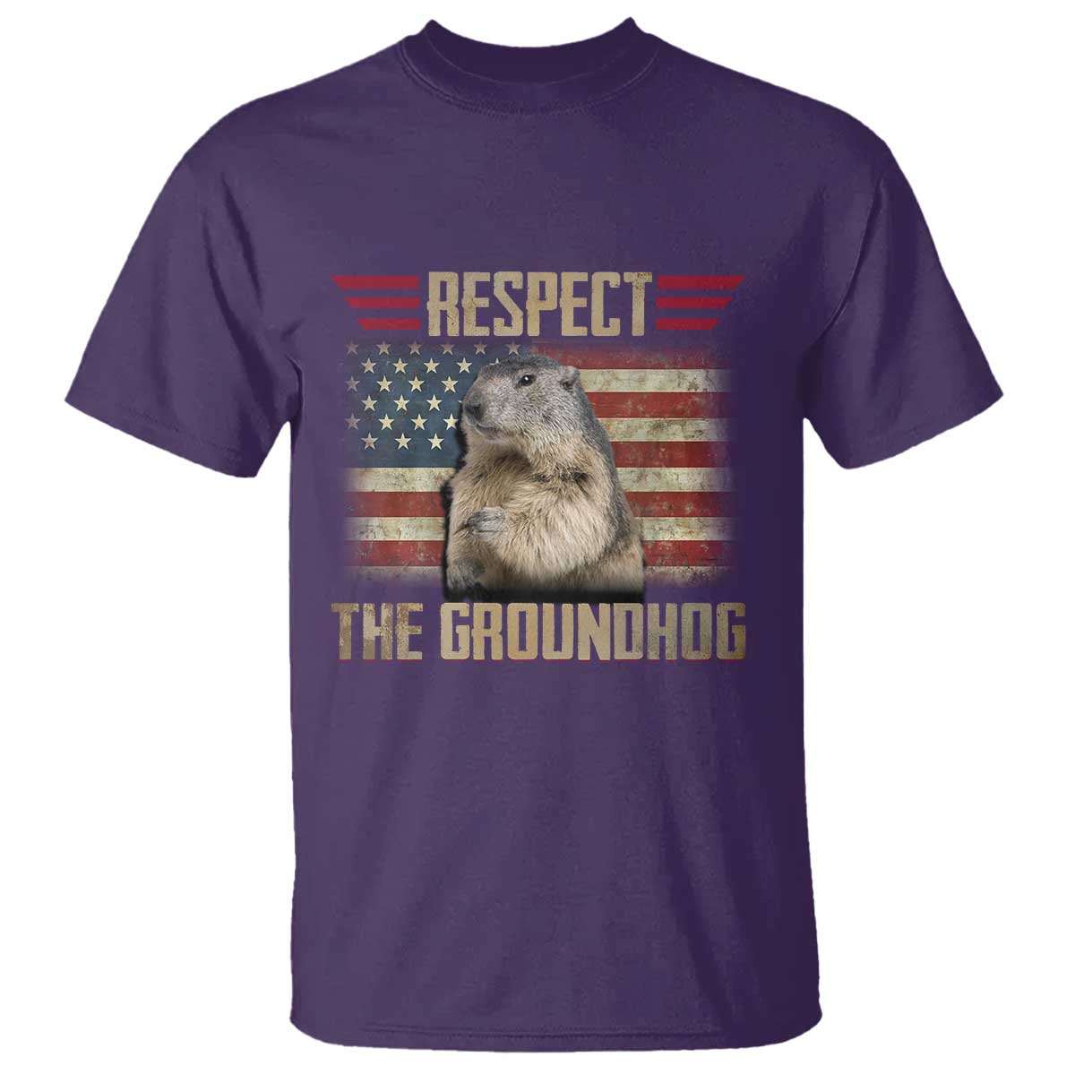 groundhog-meteorology-t-shirt-respect-the-groundhog-woodchuck-photo-groundhog-day