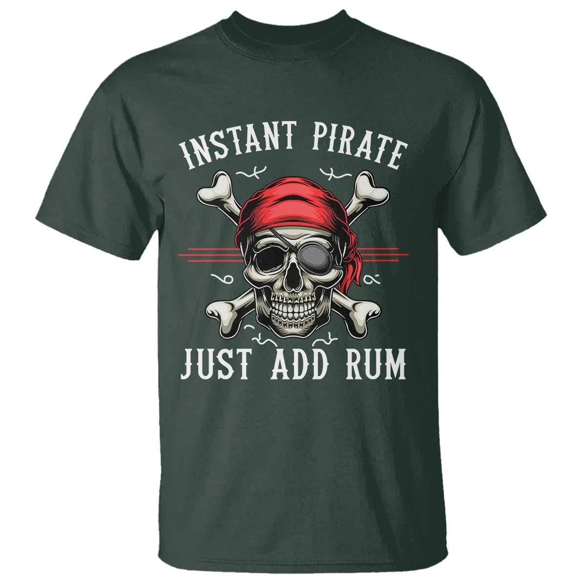 funny-pirate-skull-t-shirt-instant-pirate-just-add-rum-funny-jolly-roger-crossbones