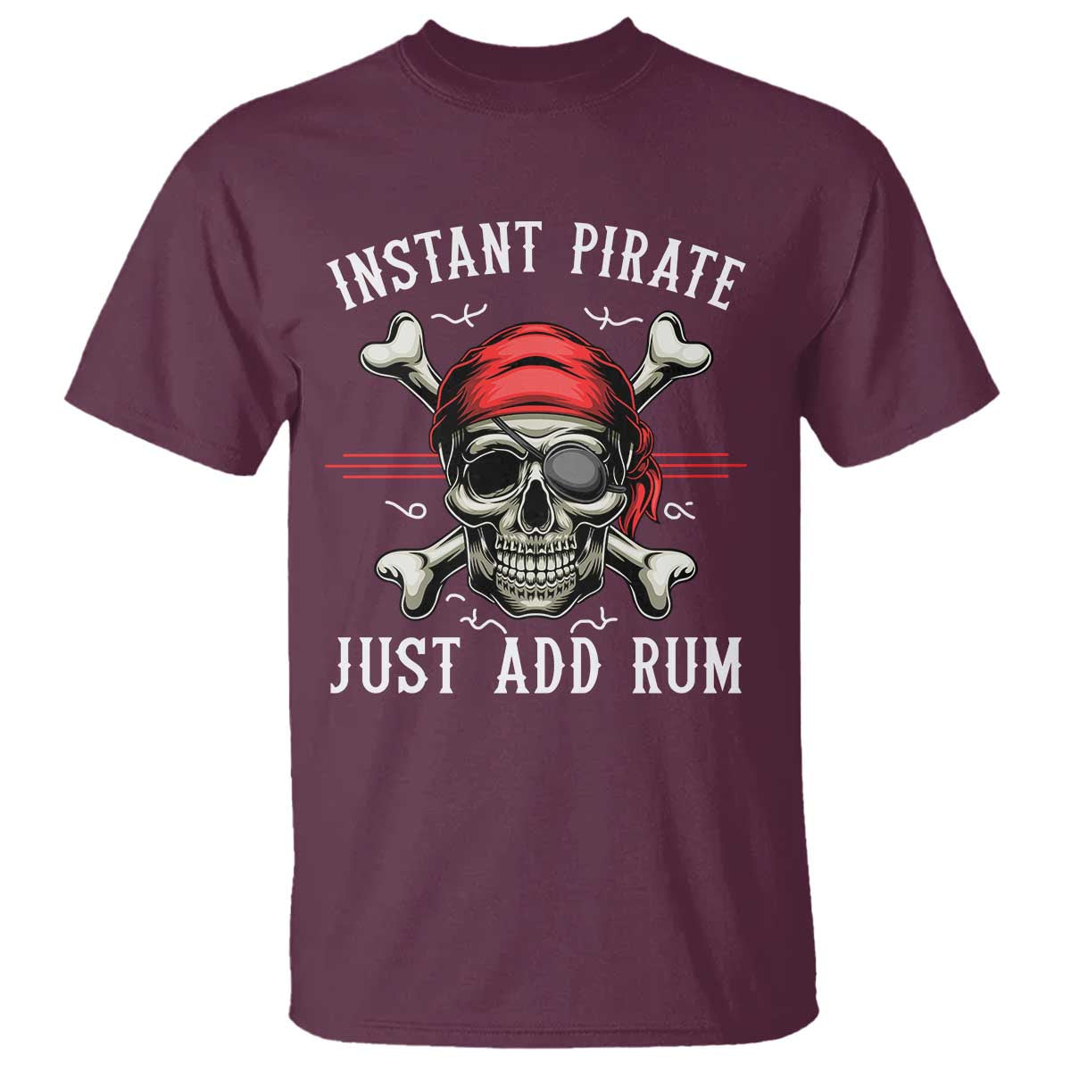 funny-pirate-skull-t-shirt-instant-pirate-just-add-rum-funny-jolly-roger-crossbones