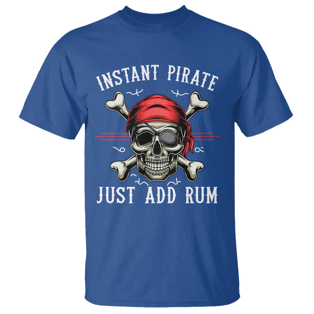 funny-pirate-skull-t-shirt-instant-pirate-just-add-rum-funny-jolly-roger-crossbones
