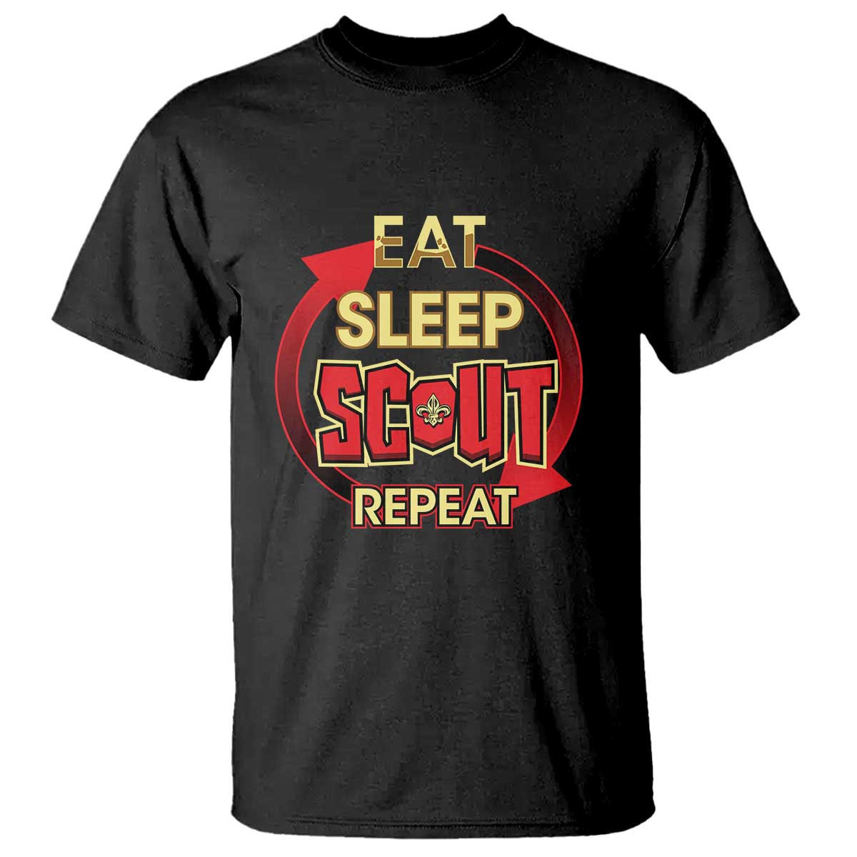 funny-scout-t-shirt-eat-sleep-scout-repeat-scouting-lovers-camping-hiking-outdoors
