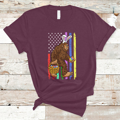 funny-bigfoot-lover-patriotic-bigfoot-in-bunny-costume-egg-hunting-halloween-costume-for-kids-boys-girls-t-shirt-ts02
