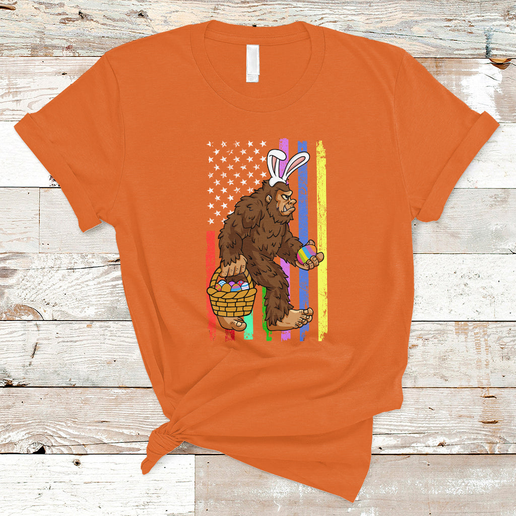 funny-bigfoot-lover-patriotic-bigfoot-in-bunny-costume-egg-hunting-halloween-costume-for-kids-boys-girls-t-shirt-ts02