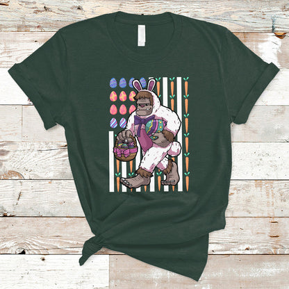 funny-bigfoot-lover-apparel-bigfoot-in-bunny-costume-egg-hunting-halloween-costume-for-kids-boys-girls-t-shirt-ts02