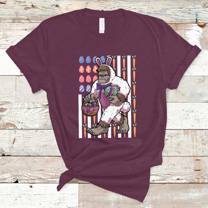 funny-bigfoot-lover-apparel-bigfoot-in-bunny-costume-egg-hunting-halloween-costume-for-kids-boys-girls-t-shirt-ts02